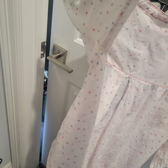 Johnny Was 3J Workshop Boho Floral Embroidered Top S Festival Multicolor Peasant - Picture 11 of 13